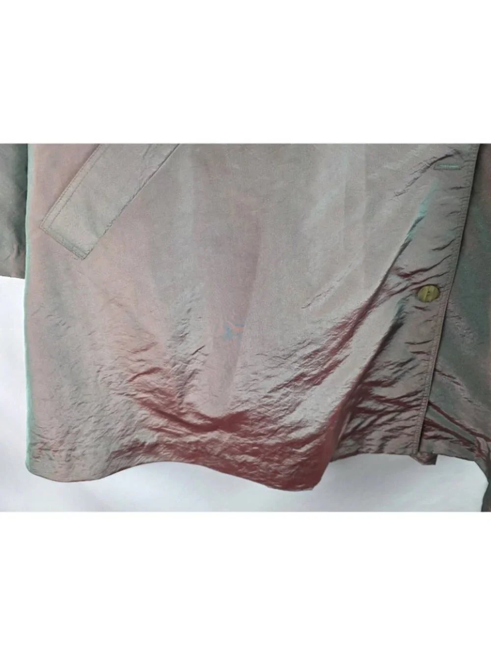 Units Limited Edition Women's Vintage Jacket One Size 80s Made in USA Iridescent